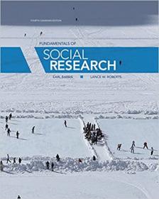 Fundamentals of Social Research, 4th Canadian Edition