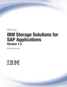 IBM Storage Solutions for SAP Applications Version 1 4