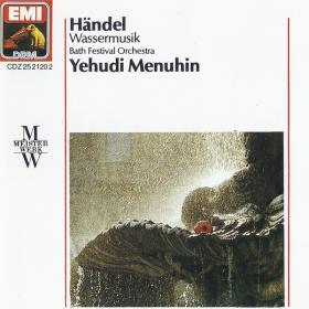 Händel - Wassermusik Orchesterkonzert Nr  25 - Bath Festival Orchestra, Sir Yehudi Menuhin