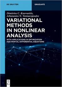 Variational Methods in Nonlinear Analysis - With Applications in Optimization and Partial Differential Equations