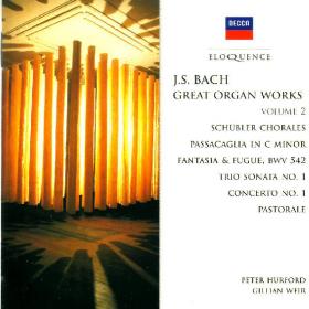 Bach - Great Organ Works Vol  2 - Peter Hurford & Gillian Weir - Works Of