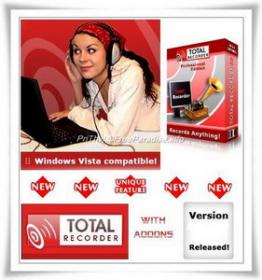 Total Recorder Professional Edition 8.3 Build 4370 + CRACK + REG. KEY (FULL)