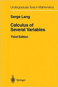 Calculus of Several Variables, 3rd edition