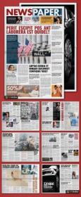 Newspaper Design Layout 350261254