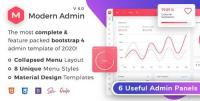ThemeForest - Modern Admin v4.0 - Clean Bootstrap 4 Dashboard HTML Template + Material Design - 21430660