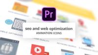 Videohive - SEO and Web Optimization - Animation Icons (MOGRT) 26755868