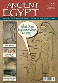 Ancient Egypt - April - May 2017