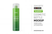 Creativemarket - Glossy cosmetic bottle mockup 4850655
