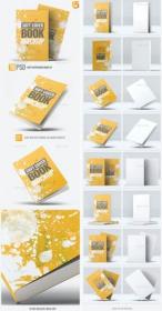 Graphicriver - Soft Cover Book Mock-Up 24858039