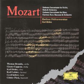 Mozart - Sinfonie Concertanti K 297b & K 364 - Berlin Philharmonic,  Bohm, Cappone,  Leister, Piesk - 1 of 5