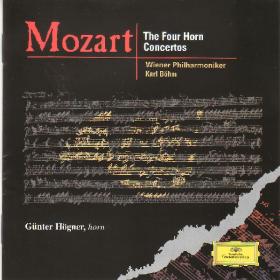 Mozart - Horn Concertos Nos  1 thru 4 - Wiener Philharmoniker, Bohm, Hogner - 2 of 5