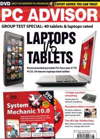 PC Advisor Magazine Laptops Vs Tablets - August 2011