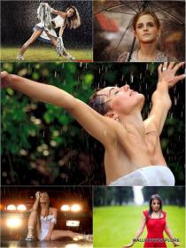 30 Sexy Girl In Rain Amazing Art Wallpapers