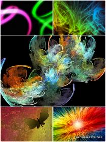 30 Amazing 3D Digital Colorful Abstract Wallpapers