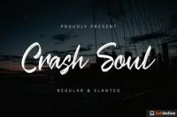 Crash Soul - Handwritten Brush Font