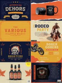 Dehors - Western Display Typeface Font