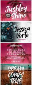 Jushley Shine Font