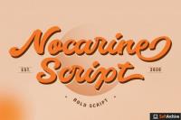 Nocarine Script Font