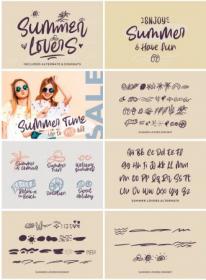 Summer Lovers Font