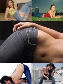 30 Sexy Girl In Jeans Amazing Art Wallpapers