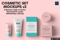 CreativeMarket - Cosmetic Set Mockups v2 - 8 views 4672660