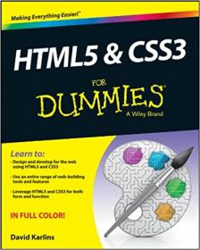 HTML5 and CSS3 For Dummies 1st Edition