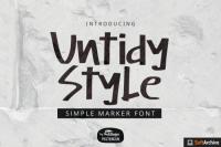 Untidy Style Font