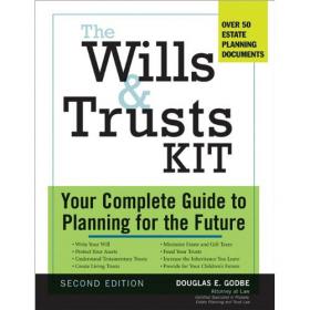 The Wills and Trusts Kit -Your Complete Guide to Planning for the Future-Mantesh