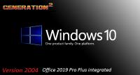 Windows 10 X64 Pro VL incl Office 2019 fr-FR JUNE 2020
