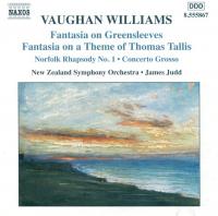 Vaughan Williams - Fantasia On Greensleeves, Fantasia On A Theme Of Thomas Tallis & ors - N Z Symphony Orchestra, Judd