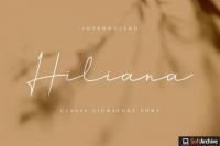 Hiliana YP Signature Font