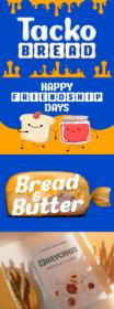 Tackto Bread Font