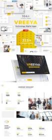 Graphicriver - Vreeya - Technology Digital Apps Professional Business Presentation 25293492