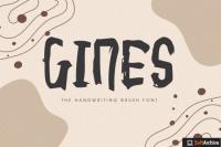 Gines - A Handwriting Font