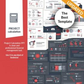 Graphicriver - Project Calculation PowerPoint Presentation Template 25276210