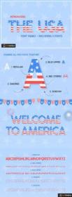 The USA Font Family