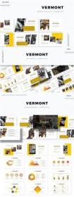 Vermont Powerpoint, Keynote and Google Slide Template