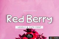 Red Berry Font