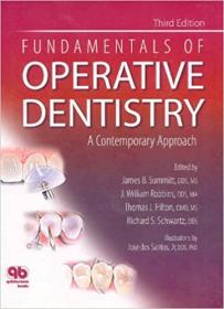 Fundamentals of Operative Dentistry - A Contemporary Approach, 3rd Edition