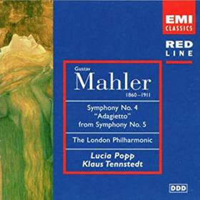 Mahler - Symphony No  4,  Adagietto From No  5 - The London Philharmonic, Klaus Tennstedt, Lucia Popp