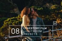 8 Lovestory Film Lightroom Presets + Mobile