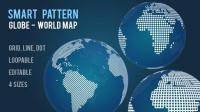 Videohive - Smart Pattern Globe - World Map Generator 9467123