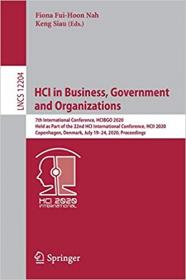 HCI in Business, Government and Organizations - 7th International Conference, HCIBGO 2020, Held as Part of the 22nd HCI I