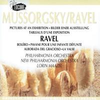 Mussorgsky, Ravel, Philharmonia Orchestra, Lorin Maazel - Pictures At An Exhibition, Boléro, Pavane Pour Une Infante Défunte, La Valse