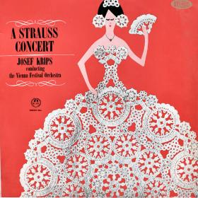 Strauss - A Strauss Concert - The Vienna Festival Orchestra, Josef Krips - Vinyl 1963