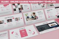 Olabs - Online Course Powerpoint Template