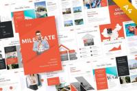 Milestate Portrait Real Estate PowerPoint Template