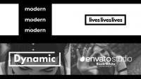 Videohive - Black White Dynamic Logo - 27637918