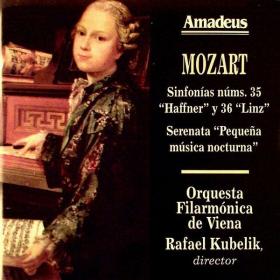 Mozart - Symphonies #35 & 36, Eine Kleine Nachtmusik - Vienna Philharmonic Orchestra, Rafael Kubelik