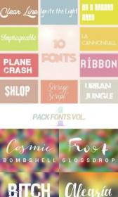 25 Font Pack